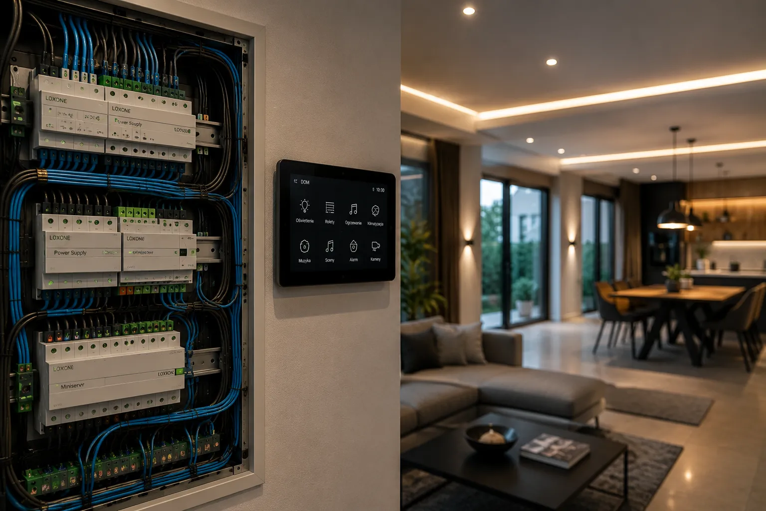 Smart Home Lublin Elektryk Lublin alarmy Lublin PPoż Lublin smart home Lublin